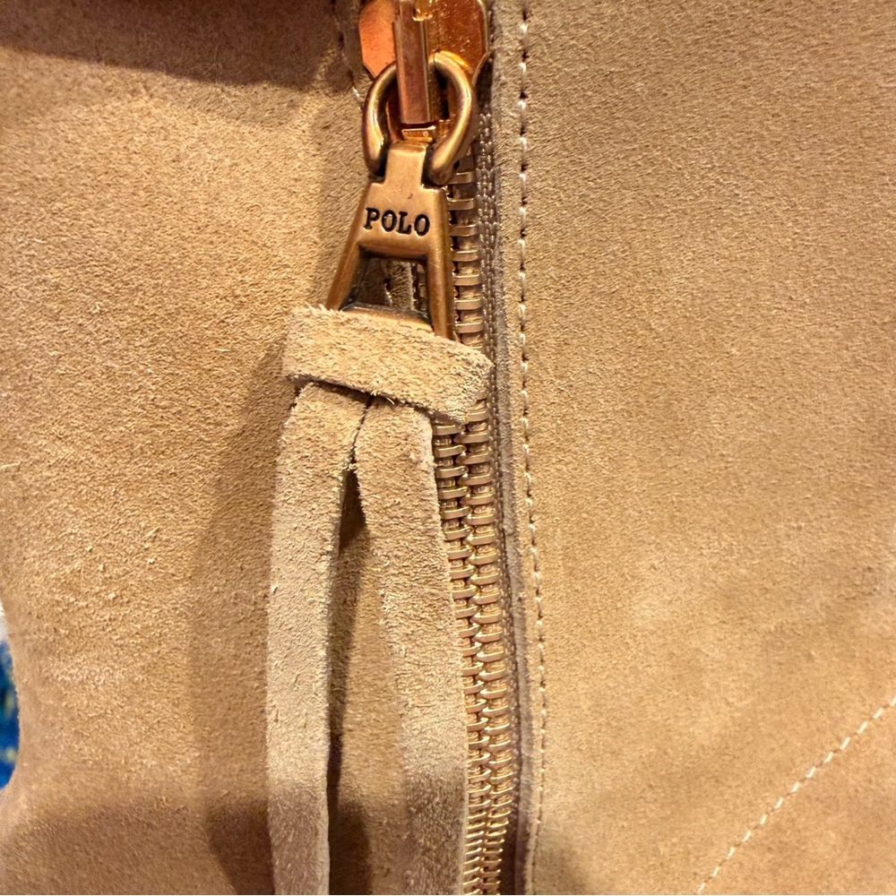 Polo Ralph Lauren Boho Channing Womens Western Fringe Moccasin Boots Size 8.5 - Picture 5 of 6